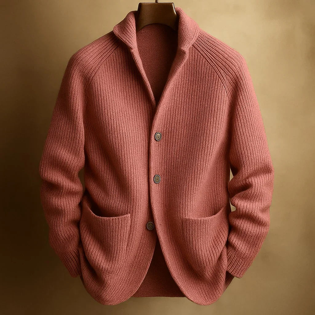 CORDANO | Cárdigan Atemporal de Lana para Hombre