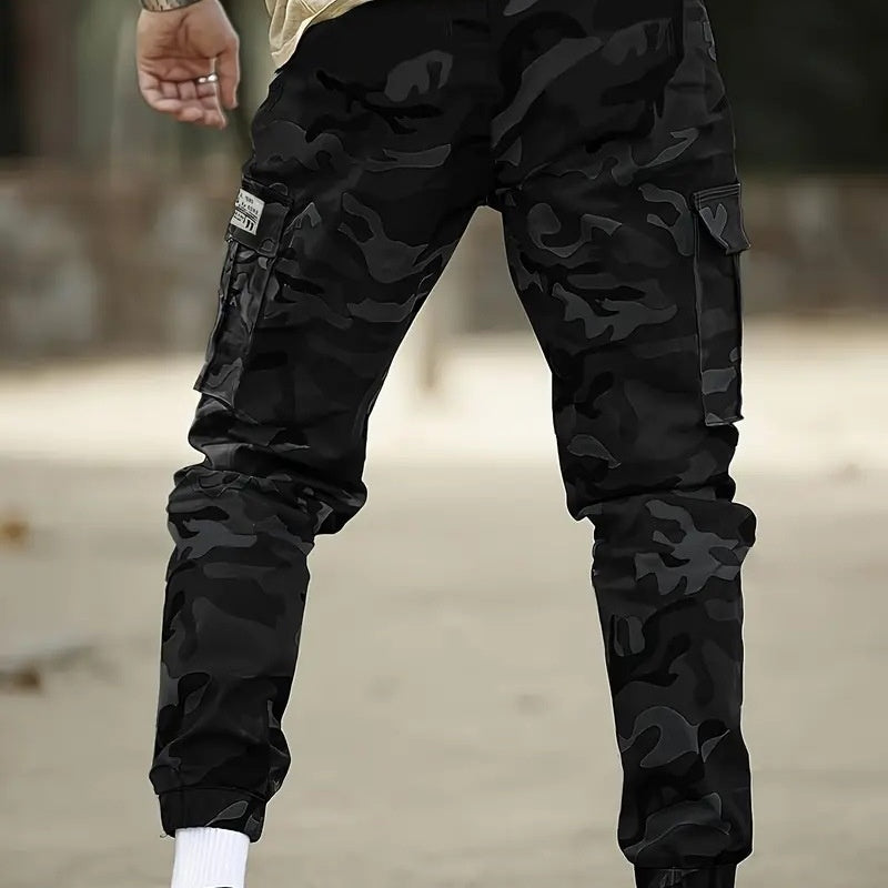 JORVEX | Pantalón cargo de camuflaje para hombre estilo urbano