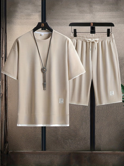 NERAVICO | Conjunto de Lounge de Tejido Waffle