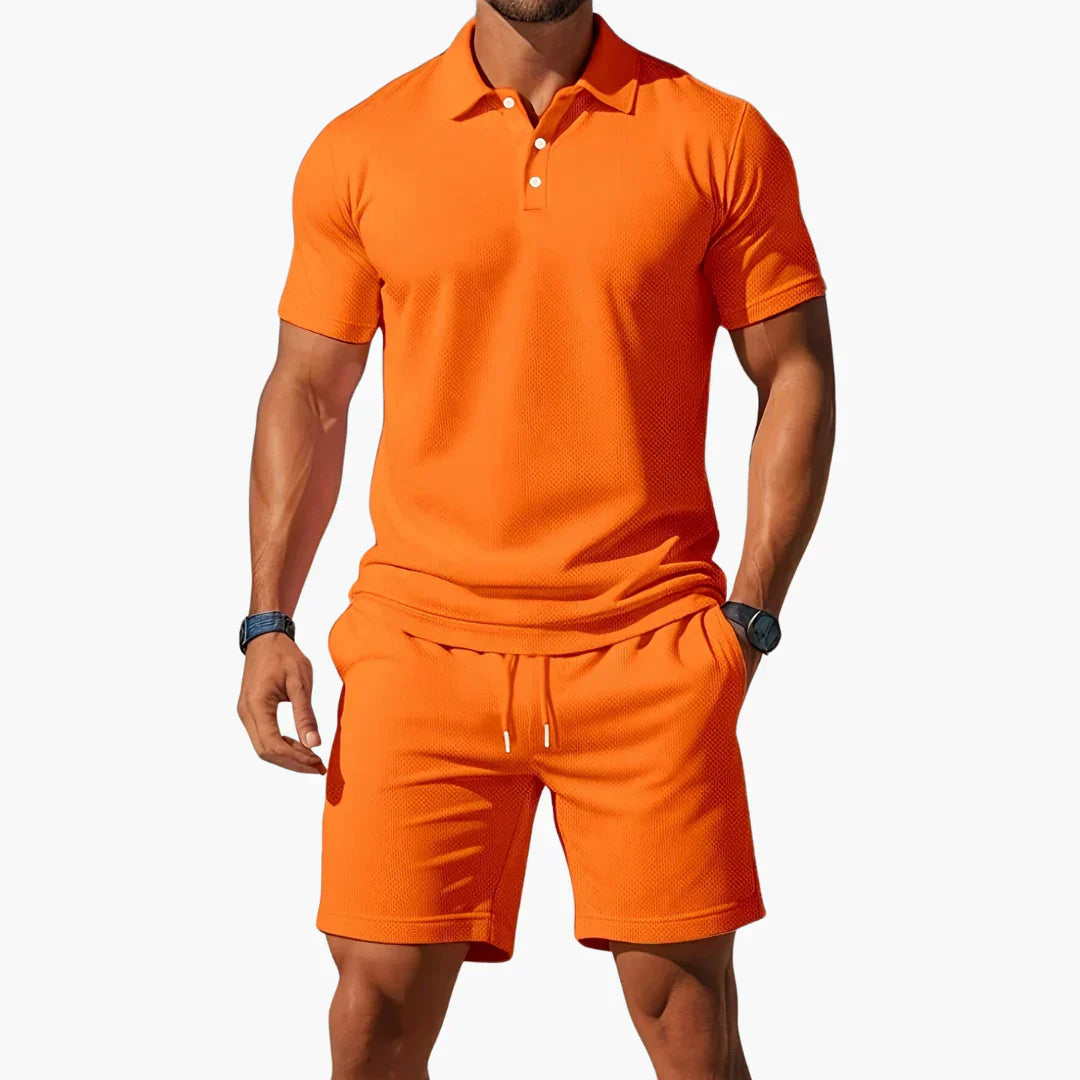 CAVERO | Conjunto Polo Elegante con Estilo Moderno
