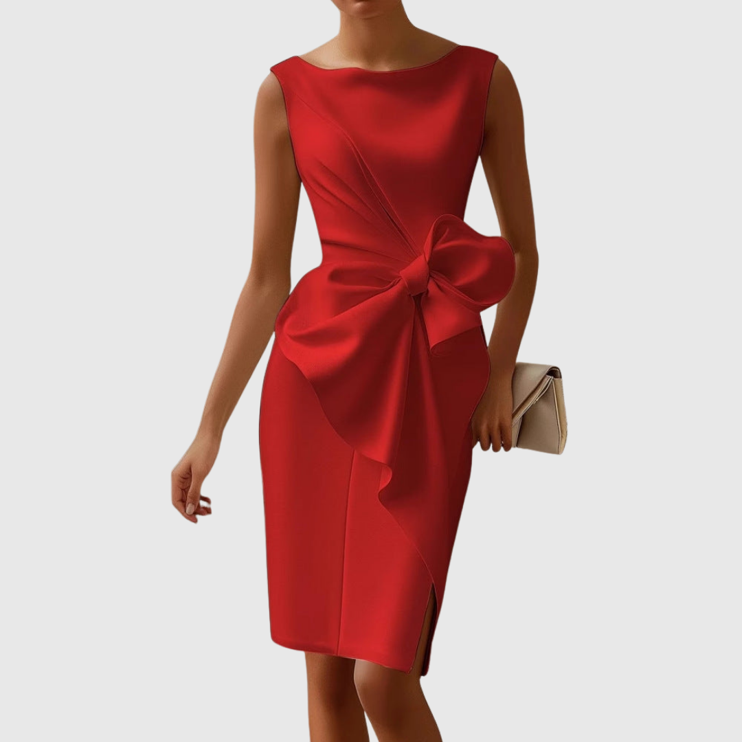 AINSLEY | Elegante vestido midi