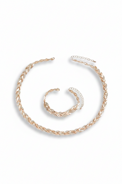 IVESSIA | Set Artesanal Colgante Cola de Pez y Pulsera