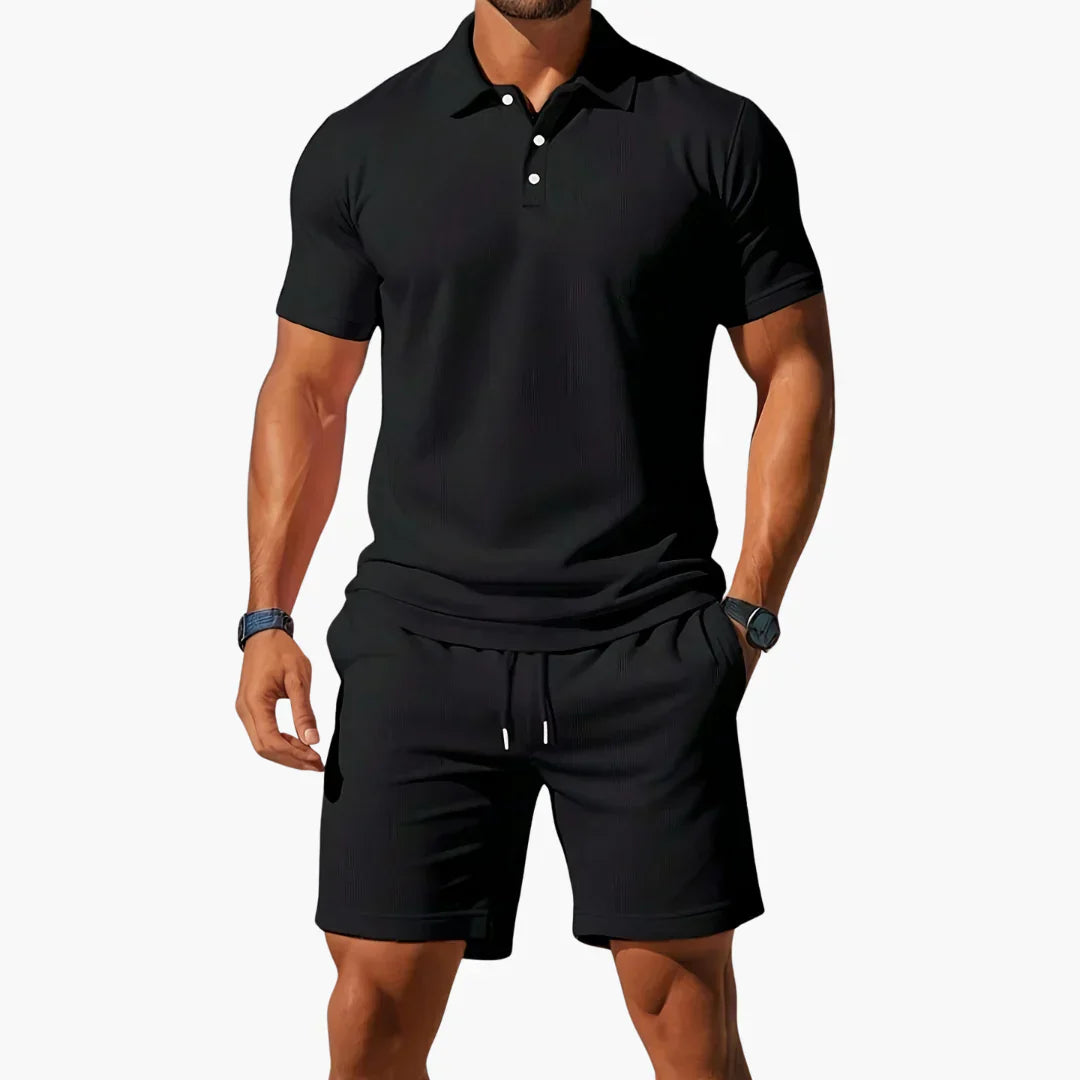 CAVERO | Conjunto Polo Elegante con Estilo Moderno