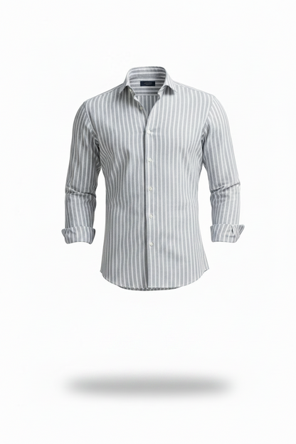 HAVEROQ | Camisa Elegante de Corte Ajustado