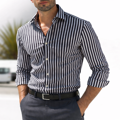 HAVEROQ | Camisa Elegante de Corte Ajustado