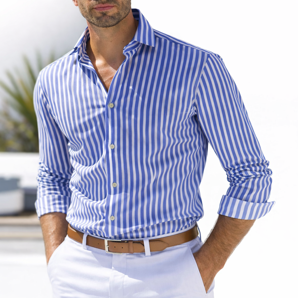 HAVEROQ | Camisa Elegante de Corte Ajustado para Hombre