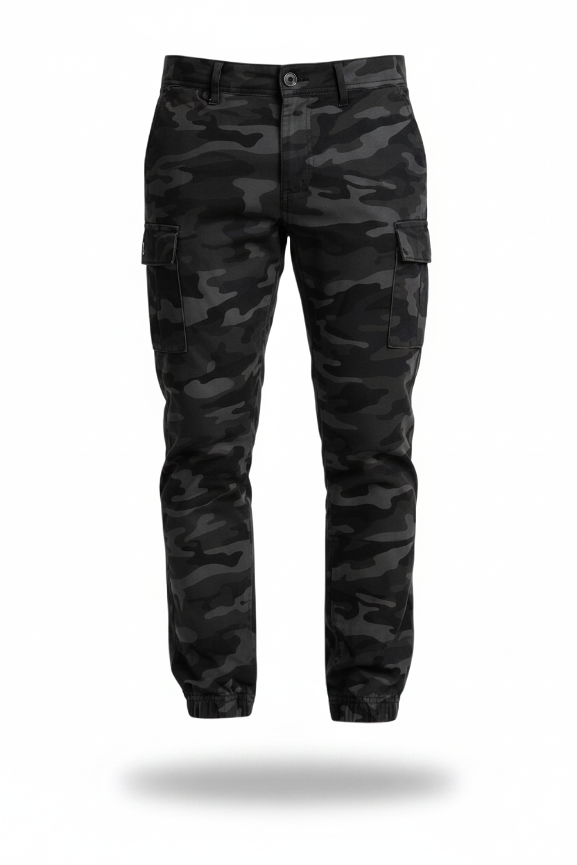 JORVEX | Pantalón cargo de camuflaje