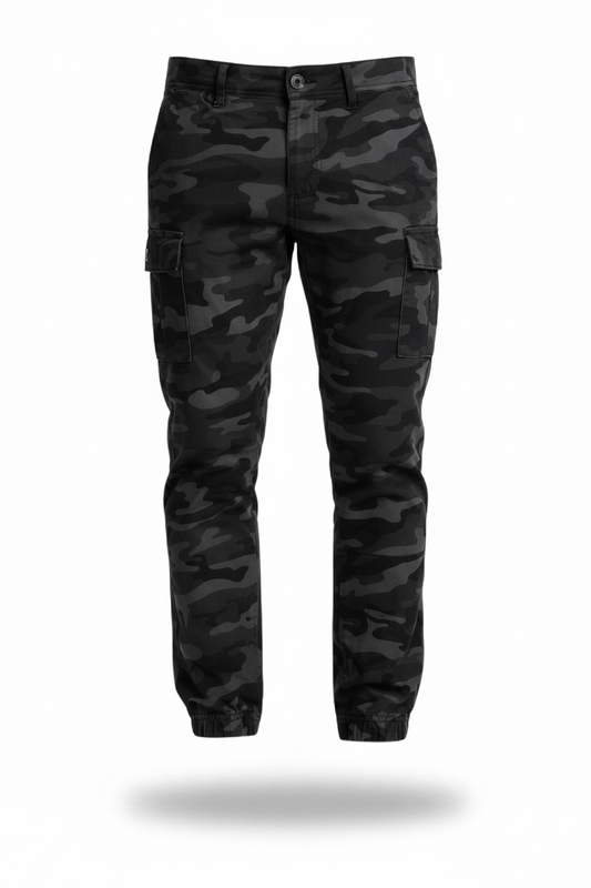 JORVEX | Pantalón cargo de camuflaje