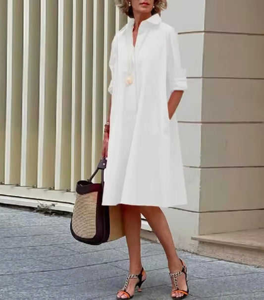 MIREVI | Vestido acampanado