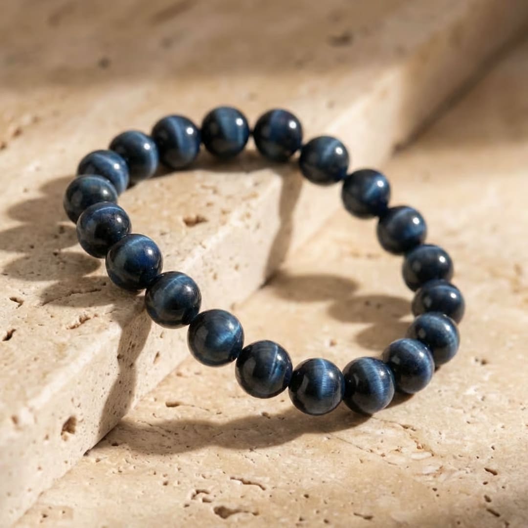 TALIA |  Pulsera "Ángel Guardián" en Ojo de Halcón