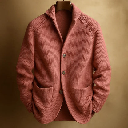 CORDANO | Cárdigan Atemporal de Lana para Hombre