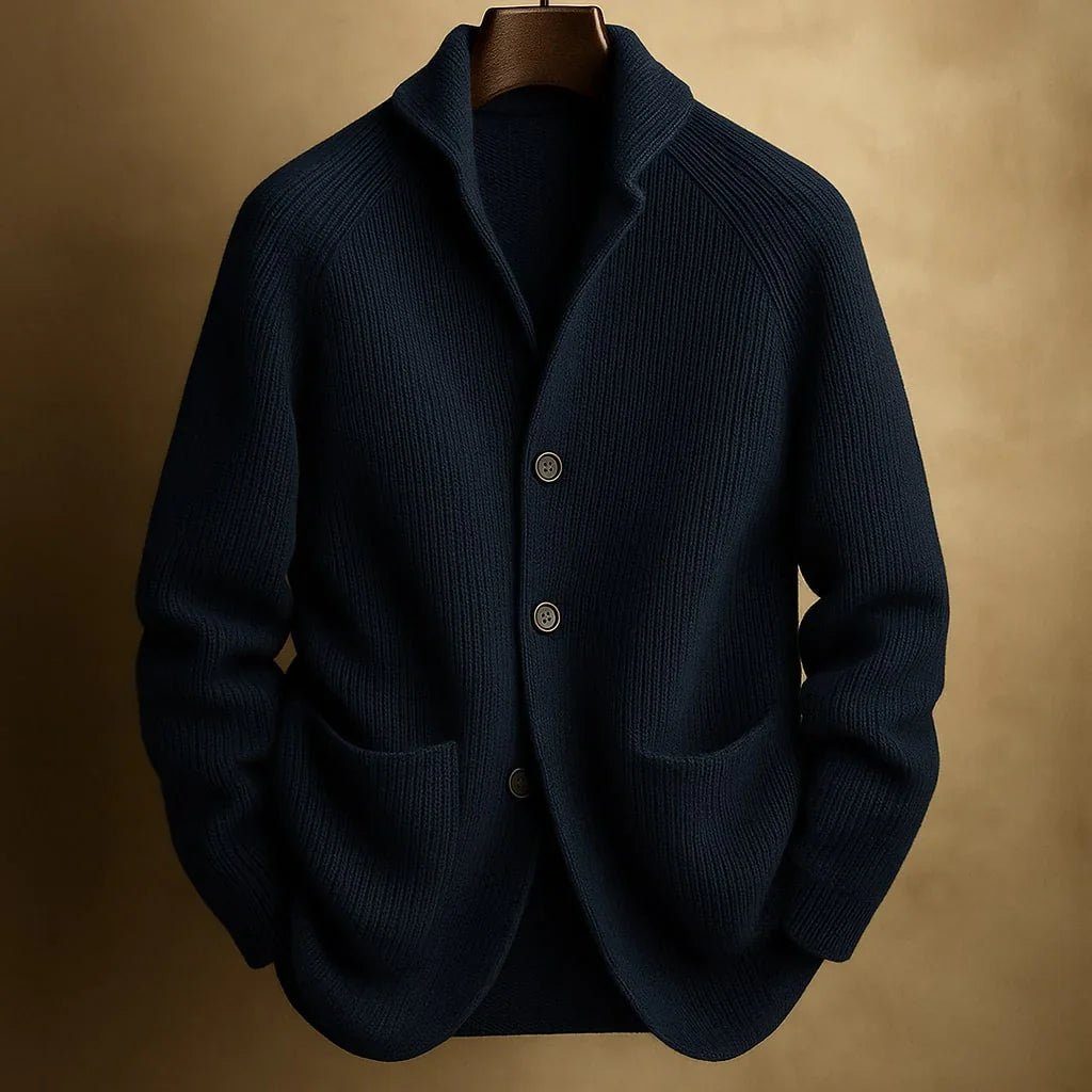 CORDANO | Cárdigan Atemporal de Lana para Hombre