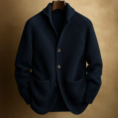 CORDANO | Cárdigan Atemporal de Lana para Hombre