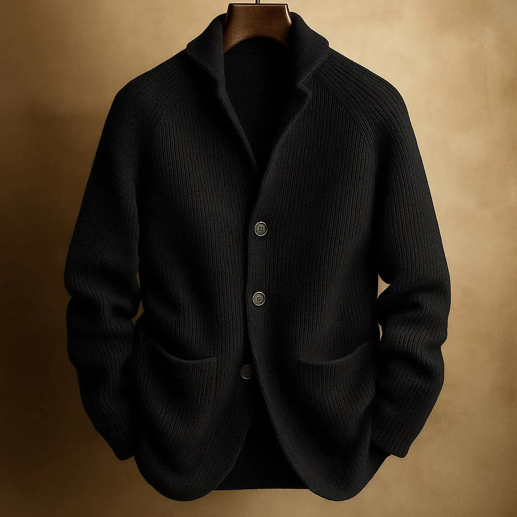 CORDANO | Cárdigan Atemporal de Lana para Hombre