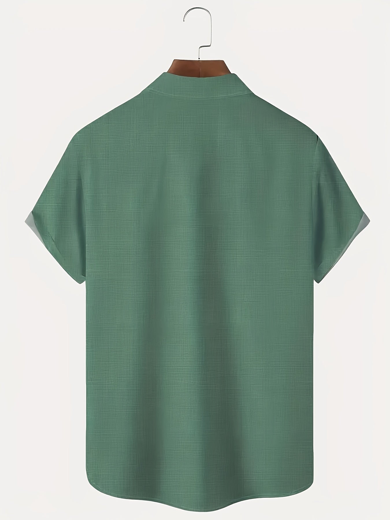 CARTER | Camisa Vintage para Hombre con Estampado Étnico y Estilo Tropical