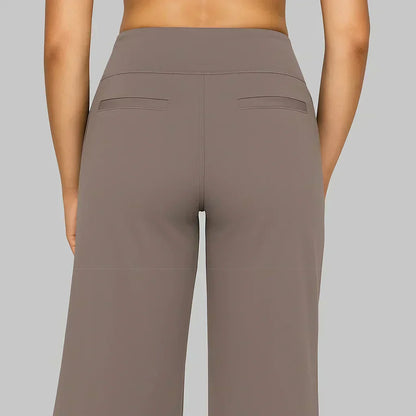 RYLENA | Tiro alto, tejido elástico, pantalones