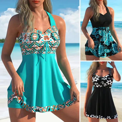 SABLE | Traje de Baño de Dos Piezas con Tirantes y Shorts Separables