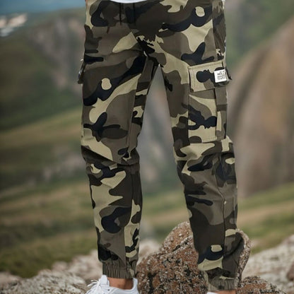 JORVEX | Pantalón cargo de camuflaje para hombre estilo urbano