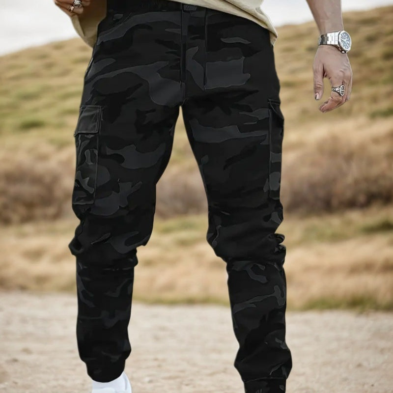 JORVEX | Pantalón cargo de camuflaje para hombre estilo urbano